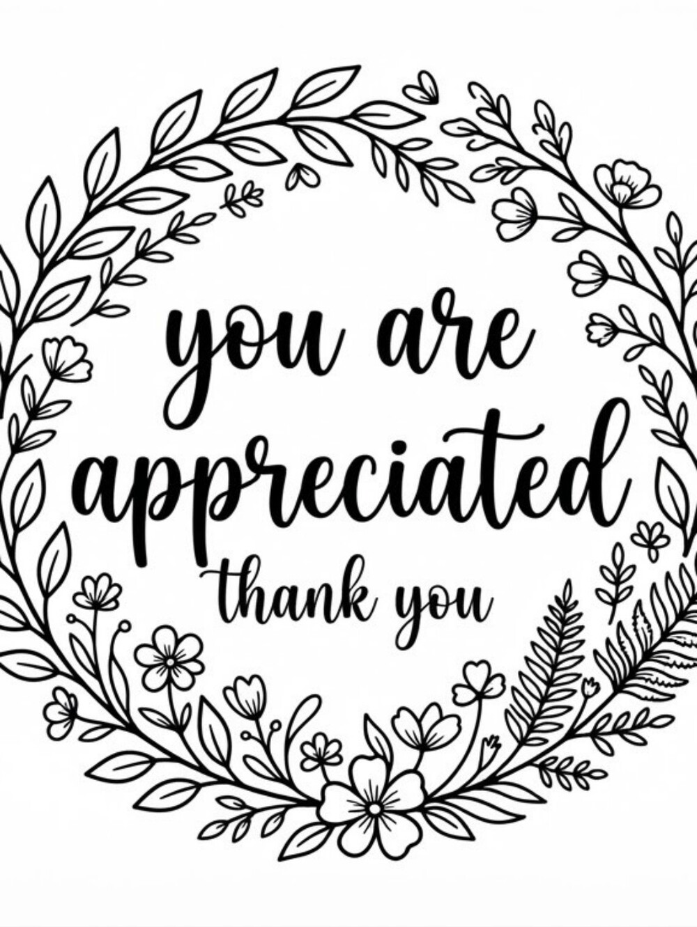 50 You Are Appreciated Thank you Stickers